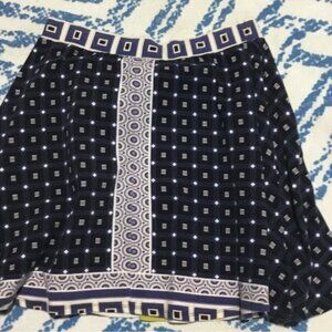 Xhilaration Geometric Twirl Skirt